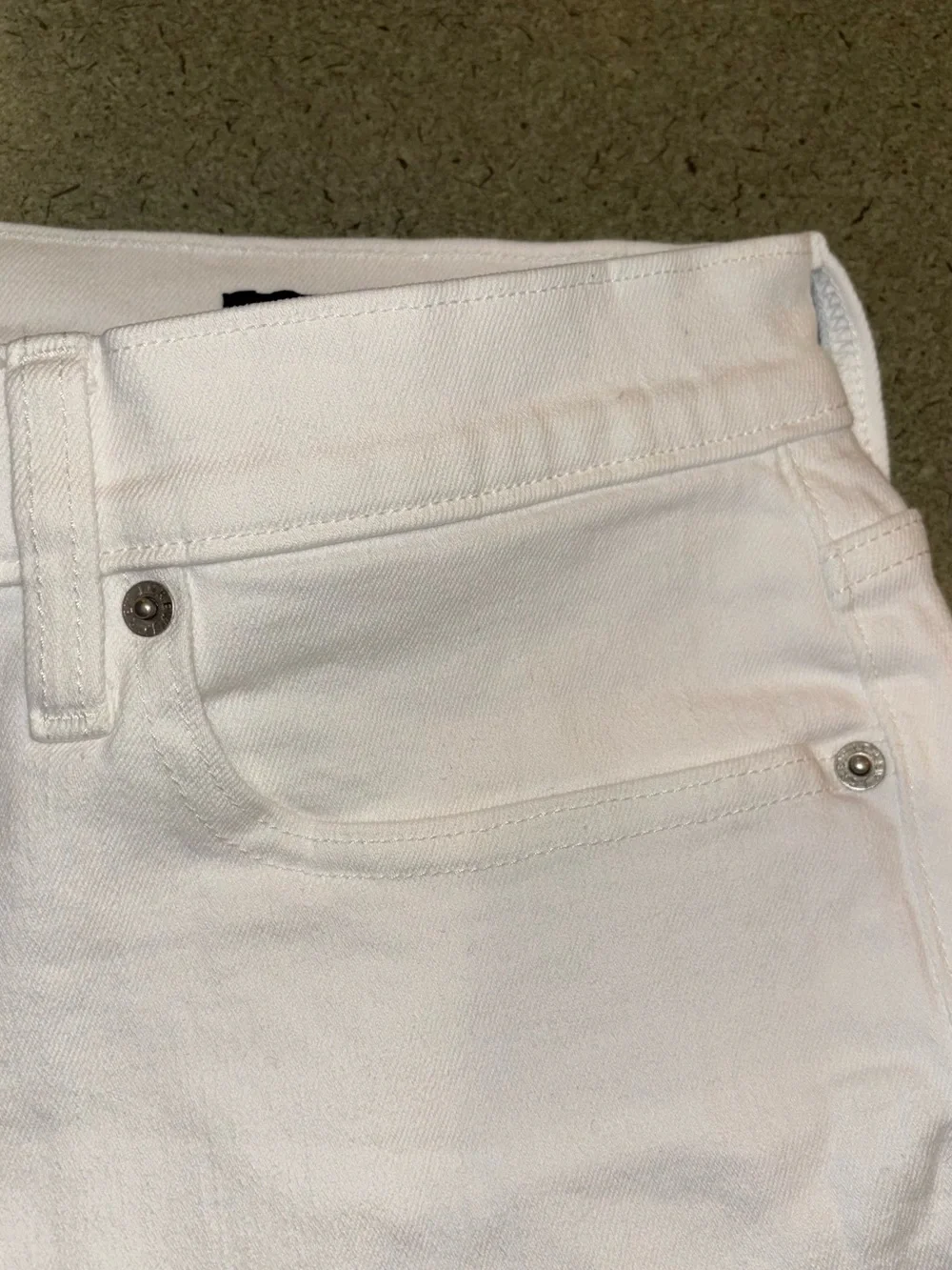 NWT J.Crew Flex Slim Fit White Chino Pants Jeans Men’s 33x32 Never Worn - Picture 4 of 9